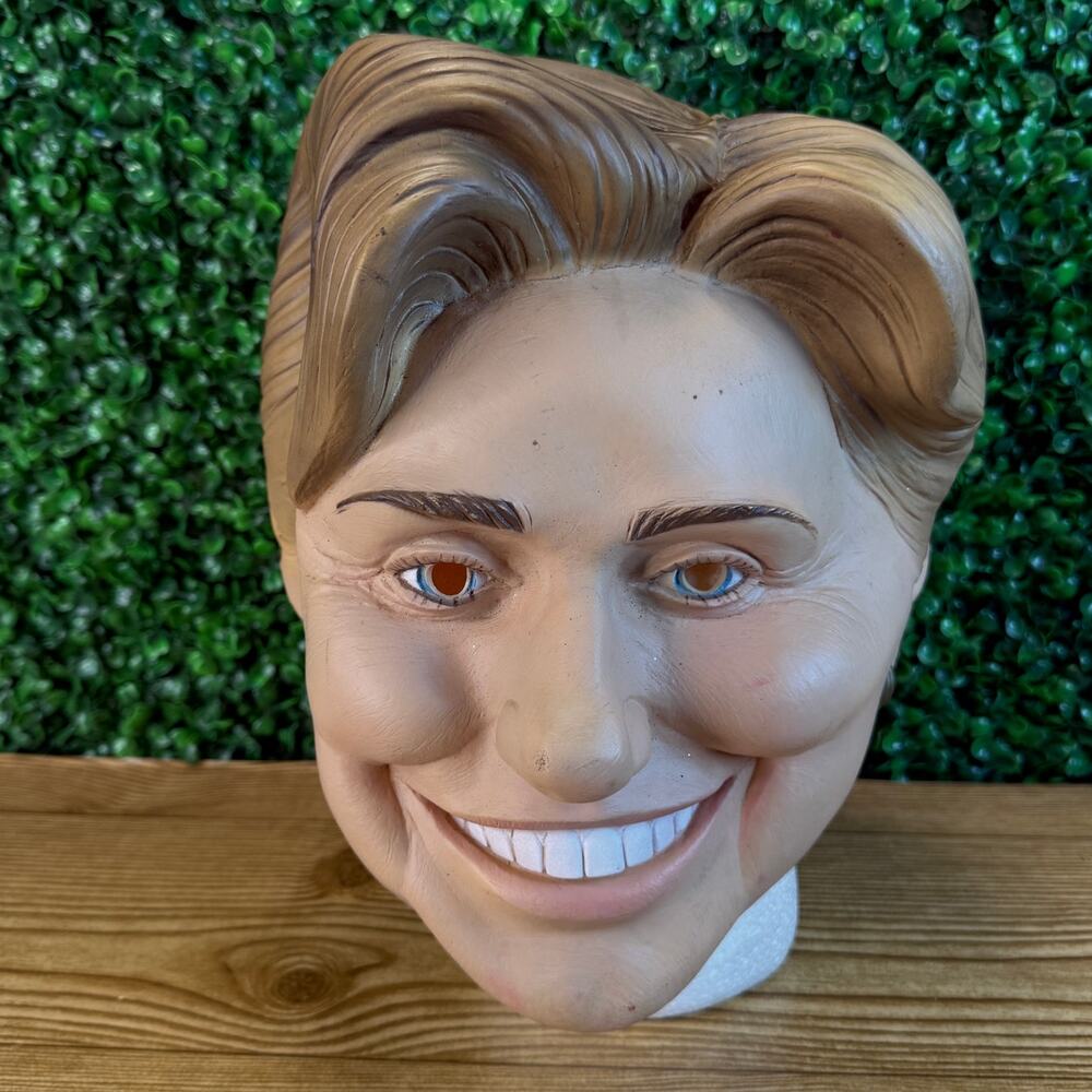 Hillary Clinton Full Mask Disguise Halloween Politically Cosplay Adult 2006